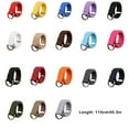 thumbnail image 2 of Langgg Canvas Metal Waist Belt Replacement Unfading Exquisite Easy Matching Anti-rust Dual Ring Adjustable Jeans Shorts Belts Coffee, 2 of 9
