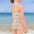 thumbnail image 4 of SEANATIVE Cute Mushroom Swimwear One Piece Aesthetic Kids Bikini Bathing Suit Comfortable Beach Bikini Swimming Suit Size 1-2 Years, 4 of 5