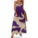 thumbnail image 1 of Nuevo vestido sin mangas de camuflaje morado, vestidos con mangas largas, ropa de verano para mujer, vestido elegante, 1 of 7