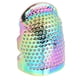 thumbnail image 2 of Dedal de costura, dedal antideslizante ajustable, dedales coloridos para coser a mano, dedal de dedo, logra más, 2 of 12