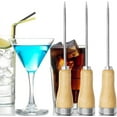 thumbnail image 5 of 3 Pcs 8.5 Inch Ice Picks,Stainless Steel Ice Pick with Wooden Handle,Ice Breaking Accessories for Kitchen,Bar,Restaurant, 5 of 5