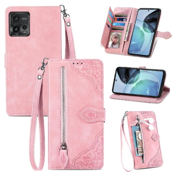 Funda billetera anti-golpes para GANGXUN MOTO G72 , ideal para día a día y trabajo