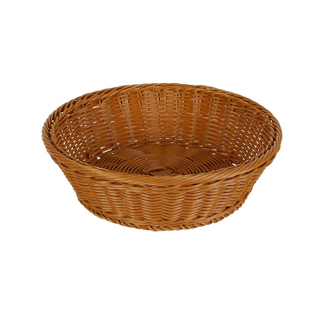 Ohufall Plastic Imitation Vines Storage Basket, Multi Functional Storage Tray For Fruit, Vegetables, Snacks, Candy And Bread, Practical Kitchen Storage Organizer With Snack Containers Function