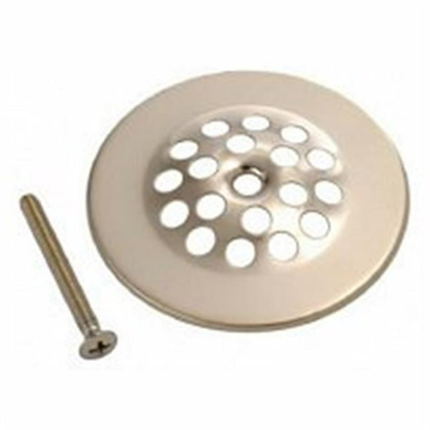 2.53 in. Master Plumber, Shower Drain Strainer Cover Polished Brass