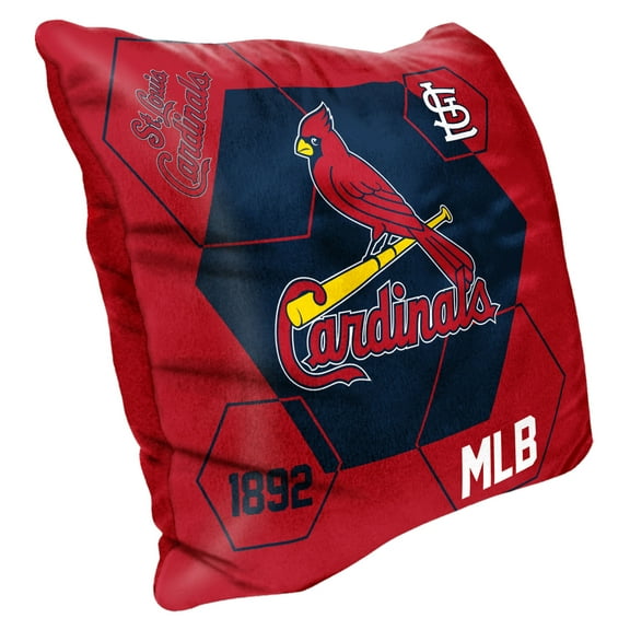 The Northwest Group  St. Louis Cardinals 16" x 16" Connector Velvet Pillow