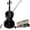 Blank, variant on SolaceHue Acoustic Violin Set for Adults & Students, Full Size Violin with Case, Bow, Rosin, Shoulder Rest & Extra Strings, Solid Wood Fiddle Starter Kit (Blue)