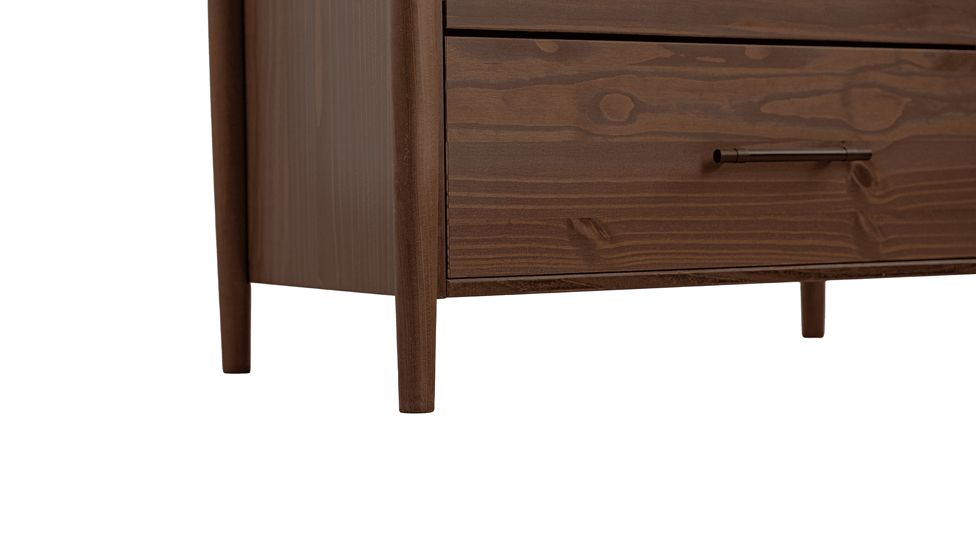 Josiah Solid Wood 5 Drawers Chest Brown - for Adults and Teens