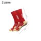 thumbnail image 2 of 2 pares de calcetines deportivos antideslizantes con agarre de goma antideslizante para fútbol, rugby, baloncesto, correr, yoga, 2 of 5