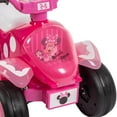 thumbnail image 3 of Disney Minnie 6-volt Ride-On Quad for Girls by Huffy, Pink, 3 of 9
