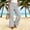 A44 Black, variant on Women's Casual Wide Leg Pants Striped Loose Fit Flowy Trousers with Pockets Elastic High Waisted Lounge Pants Lightweight Comfortable Everyday Wear Summer Beach Vacation