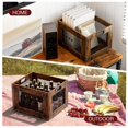 thumbnail image 3 of Caja de Madera TEMI para Almacenamiento de Discos de Vinilo 26x32x39 cm, 3 of 6