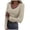 Z-Beige766, variant on JIAYUE Women's T-Shirts Long Sleeve Solid Color V Neck Slim Fit Basic Casual Ribbed Thermal Under Tee Classic Female Tops