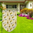 thumbnail image 6 of Sigee Gnomes Bees And Sunflowers Printed Flag12.5 * 18in Outdoor Yard Flags For Garden Decor, 6 of 9