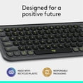thumbnail image 3 of Logitech POP ICON Keys Wireless Bluetooth Keyboard, Comfortable Typing, Programmable Keys, Easy-Switch Between up to 3 Devices, for Laptop, Tablet, P, 3 of 12