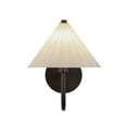 thumbnail image 6 of Alora Lighting Wv451808 Serena 11" Tall Bathroom Sconce - Aged Gold / Opal Glass, 6 of 7