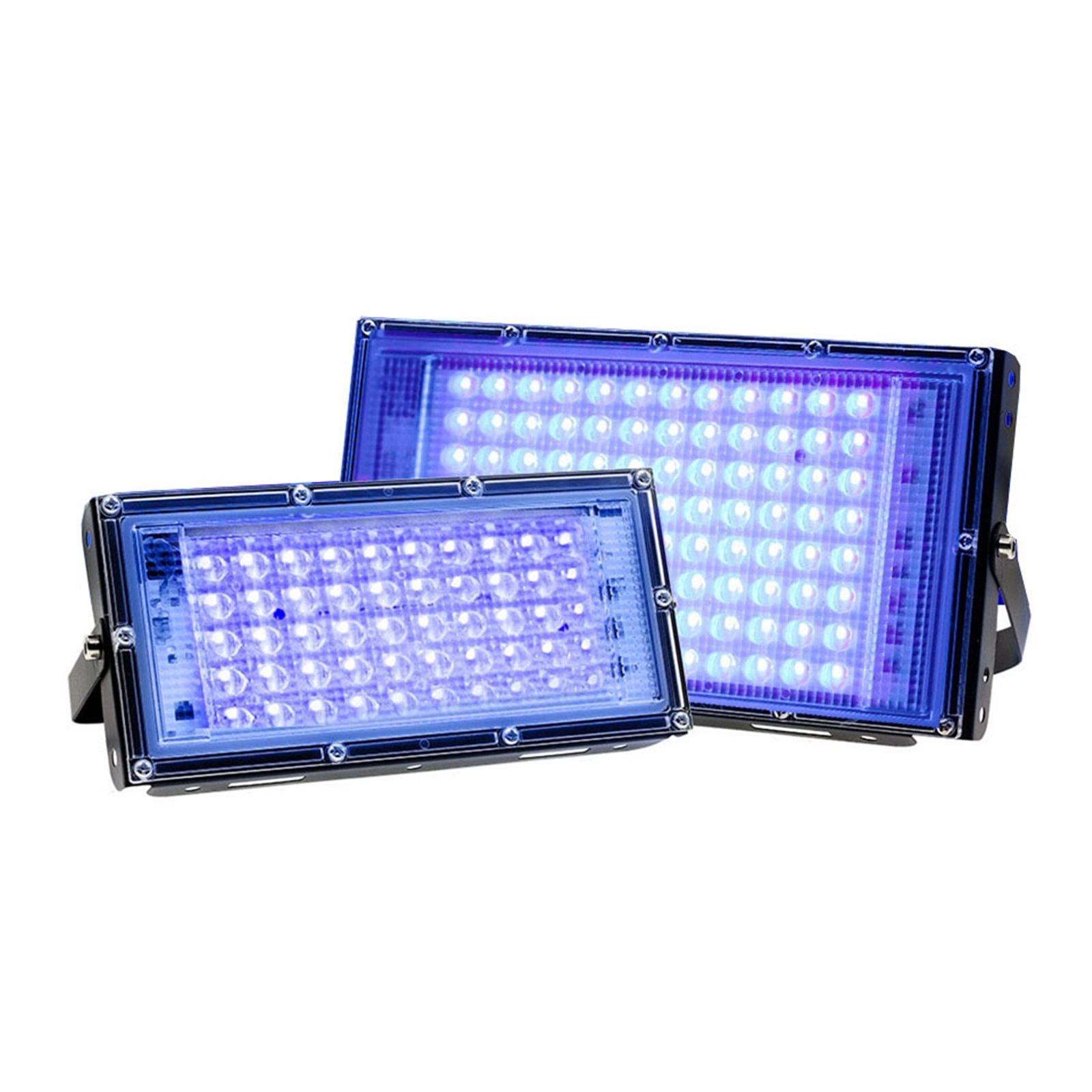100W 200W 300W LED UV Black Light, Blacklight Flood Light with , IP66 Waterproof Black Flood Light Neon Glow for Glow Party ,Easy to Install