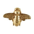 thumbnail image 1 of Adorno de pared de abeja, arte de pared animal para decoración del hogar, estatua dorada para sala de estar S, 1 of 9