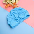 thumbnail image 4 of EeaseCA 1 Pce Protège-Oreilles Imperméable Plissé pour Femmes (Bleu), 4 of 7