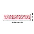 thumbnail image 3 of Aodebiao Napperons Cœur Rouges Amour Fête des Mères Tapis de Table Résistant à la Chaleur Lavable Essuyable Napperon pour Anniversaire Mariage Fête Cuisine Salle à Manger Déco Maison, 3 of 6