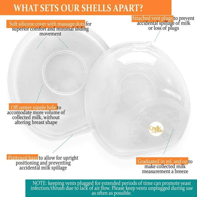 Breast Shells Nippleshield Set, Pack of 5