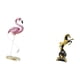 thumbnail image 5 of Estatua de flamenco de resina, escultura de ave decorativa para jardín, adorno de jardín, estatua de caballo, decoración de estante o escritorio, idea, 5 of 8