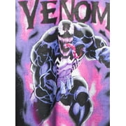 Marvel Oozy Venom & Purple Smoke Men's and Big Men's Graphic T-shirts 2-Pack Bundle