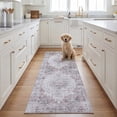 thumbnail image 4 of Safavieh Tucson Nazca Oriental Machine Washable Runner Rug, Beige/Light Sage, 2'6" x 8', 4 of 14