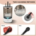 thumbnail image 2 of ,Cleaner With Brush Makeup Brush Fit Beauty Makeup Mat Fit Usb Powered Makeup Brush Mat Dsfen - Usb Powered Mat Fit Beauty With Brush Cleaner - Usb Brush Cleaner Female, 2 of 6