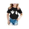 thumbnail image 1 of Weebloom Halloween Shirts for Kids Boys Girls Children Printed T Shirt Style Short Sleeved Top, 1 of 6