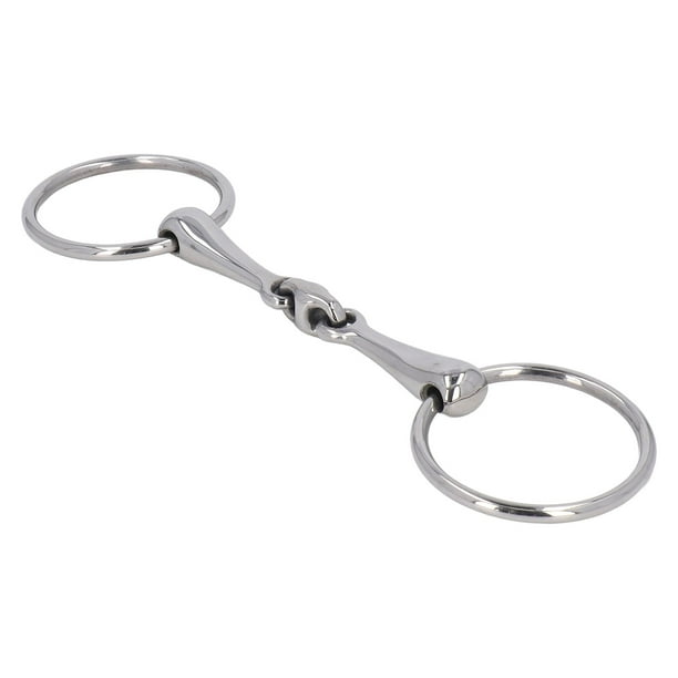 Filete de caballo de acero inoxidable, filete de caballo, accesorio de carreras de caballos de acero inoxidable, filete de caballo de alta capacidad