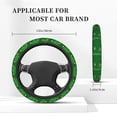 thumbnail image 3 of Fotbe St Patrick's day for Steering Wheel Cover Universal 15 in Car Accessories for Men Women,Steering Wheel Protector Comfortable Protective Case for SUV Sedan Decor, 3 of 6