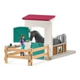 thumbnail image 4 of Schleich Horse Club 25 PC Lisa & Storm Horse Box Playset with Rider and Stallion Figurines, 4 of 6