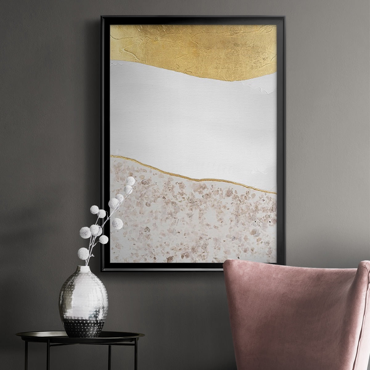 Whitestone I Premium Framed Print, in Gold, Black, or Silver - Ready to Hang