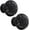 Black, variant on Gamvdout Crystal Drawer Knobs Dresser Knobs 2PCS 35mm DIY Vintage Mushroom-Shaped Red Crystal Glass Door Knob Drawer Pull Handle Cabinet Cupboard Wardrobe Door Pull