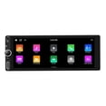 thumbnail image 1 of Single Din 6.86 Inch Car Radio Compatible for Carplay Android Auto Wireless Car Stereo with Gps Navigation Black, 1 of 5