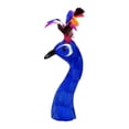 thumbnail image 2 of jifeng Peacock Mannequin Head Decorative Party Elegant Simulation Animal Head Model Blue 23cm, 2 of 9