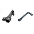 thumbnail image 2 of 1 Piece Cooling Hose Connector Fits for E81 E87 E88 E46 E90 X1 X3 116I & 1x Car Engine Radiator Lower Hose,1 x engine radiator hose 1 x Coolant Flange, 2 of 8