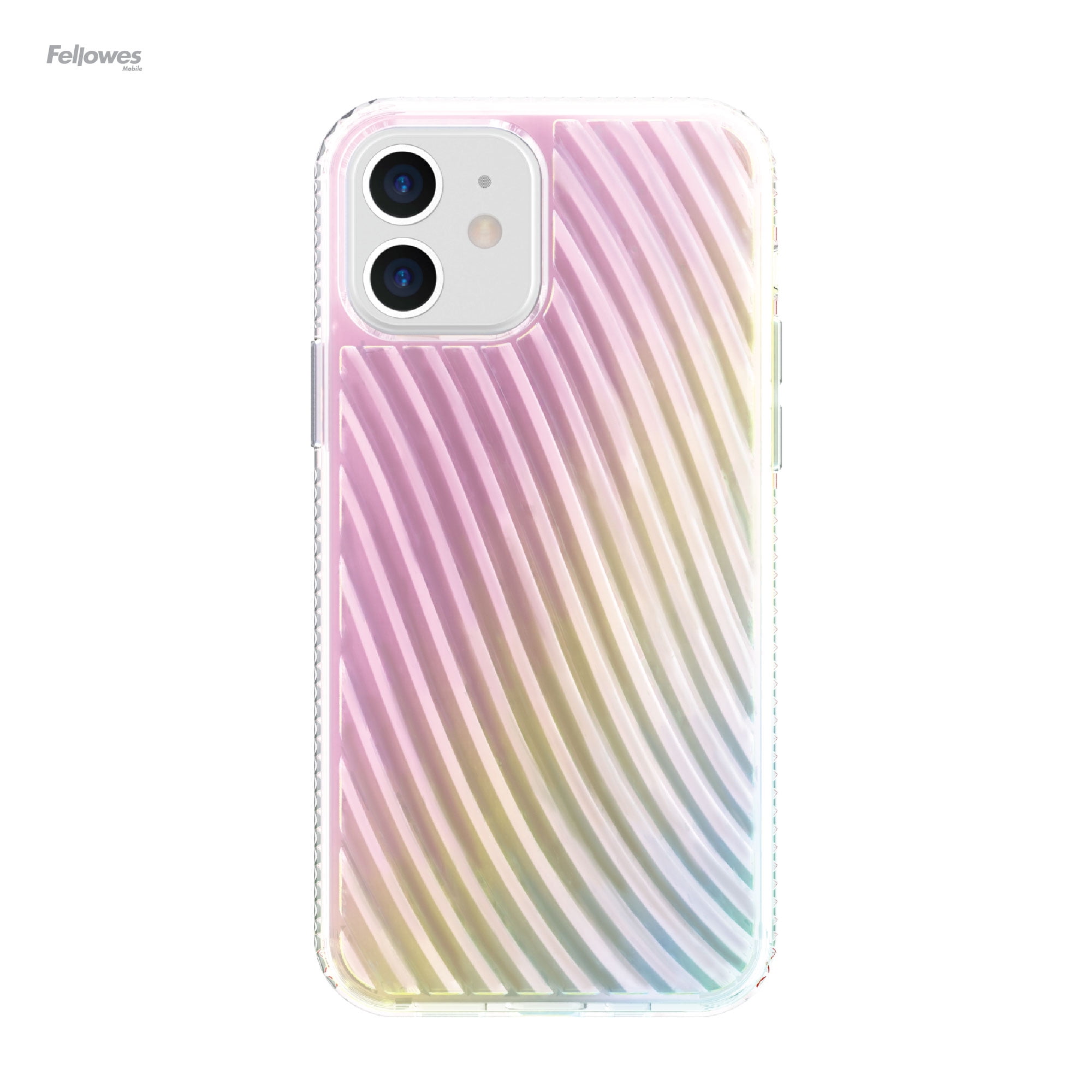 Iridescent Phone Case with Texture Design for iPhone 12, iPhone 12 Pro