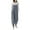 Dark Blue, variant on ZANZEA Womens Jumpsuits Stripe Design Pocket Ankle Length Overalls Rompers Loose Playsuit