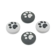 GeekShare 4PCS Silicone Cat Paw JoyCon Thumb Grip Set Joystick Caps Compatible with Nintendo Switch / OLED / Switch Lite