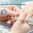 thumbnail image 3 of Nail Drill Bits Storage Box Sturdy Acrylic Manicure Grinding Head Display Box, 3 of 6