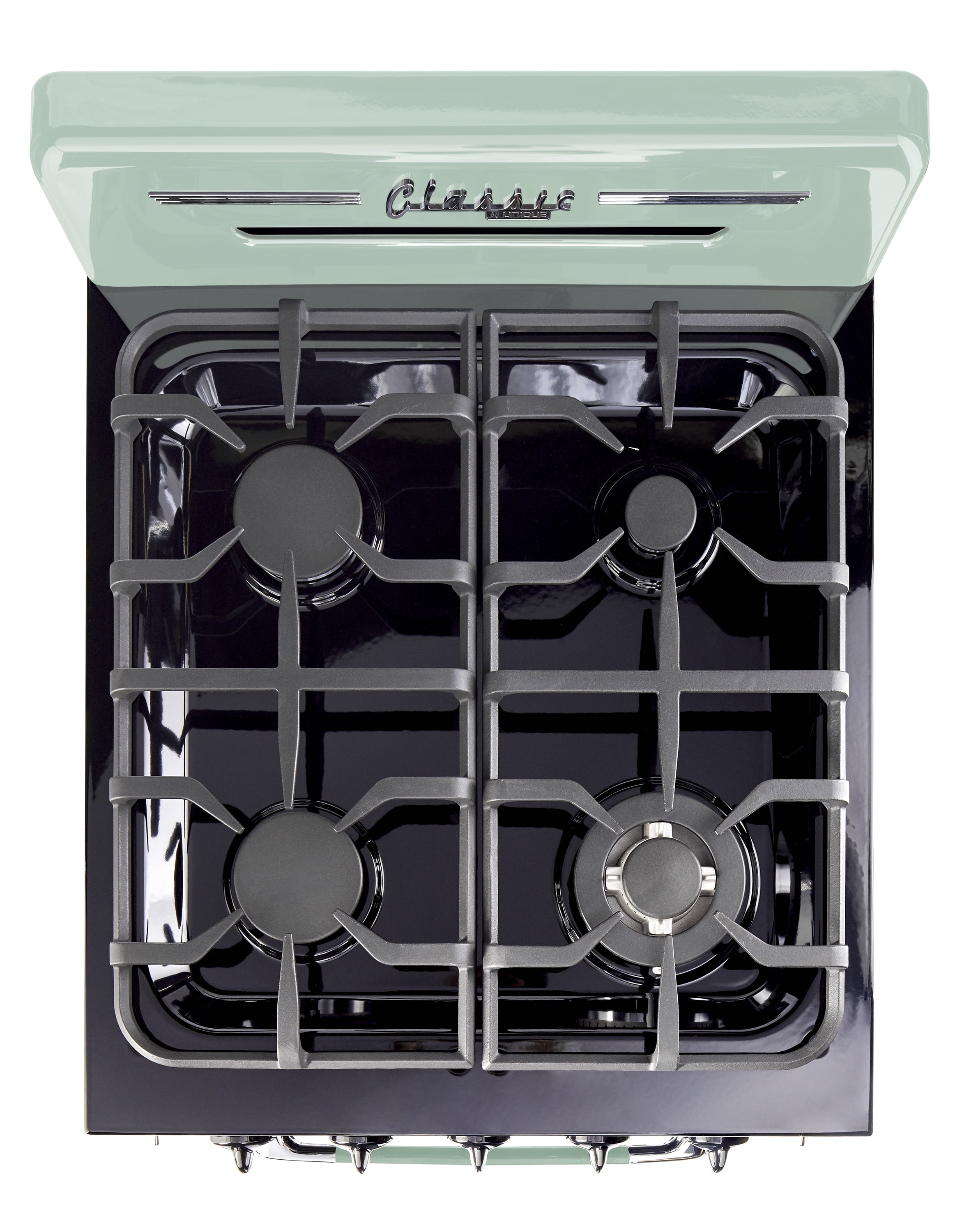 Unique Classic Retro 24" 2.9 cu/ft Freestanding Gas Range with Convection Oven and Sealed Burners