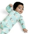 thumbnail image 4 of Paris Hilton x Monica + Andy Organic Cotton One Piece Pajama, Sizes Newborn-24 Months, 4 of 6