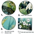 thumbnail image 3 of Designart "Forest Snowdrop Elegance I" Snowdrops Floater Framed Wall Decor, 3 of 5