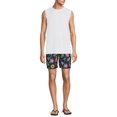 thumbnail image 3 of No Boundaries Men's & Big Men's 7" Printed Swim Trunks, 3 of 5
