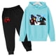 thumbnail image 4 of Nuevo juego Skibidi, ropa de baño para niños, sudadera con capucha y pantalones de jogging, conjuntos de 2 piezas, sudaderas con capucha de dibujos animados para niños, conjunto informal para niñas ad, 4 of 5