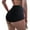 Black, variant on Women's High Waisted Stretchy Summer Shorts Bubble Cloth Peach Fitness Pants Super Sexy Yoga Casual Beach Shorts S-XL