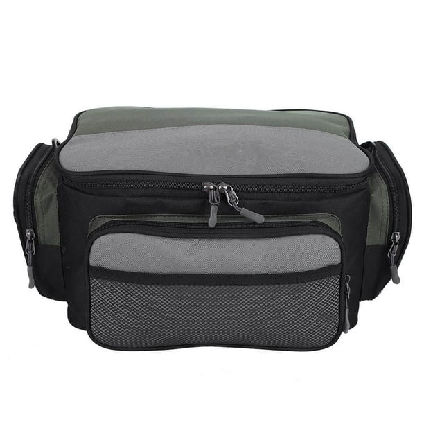 Peahefy Portable Fishing Lures Box Storage Bag Adjustable Belt