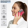 thumbnail image 3 of Funda de PU con anillo de cobertura total antideslizante para Samsung Galaxy S22 con pulsera, 3 of 5