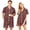 Red, variant on Couples Pajama Sets Matching Halloween 2 Piece Short Sleeve Button Down Pjs Soft Lightweight Sleepwear Loungewear for Her Him with Allover Graphic Print Beige L